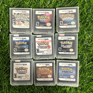 Heartgold/Soulsilver/White/ Black /Platinum/Pearl/Diamond/Pokemon Nintendo DS Set