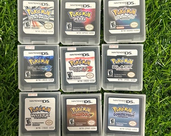 Heartgold/Soulsilver/White/ Black /Platinum/Pearl/Diamond/Pokemon Nintendo DS Set