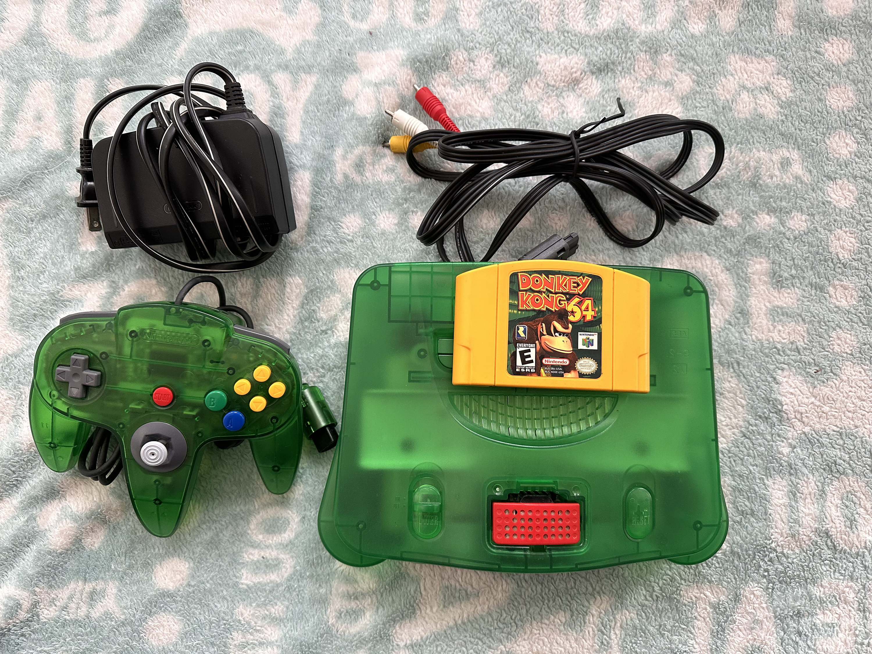 Nintendo 64 store jungle green