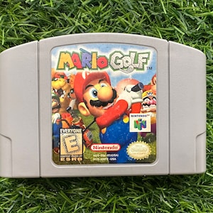 Mario Golf N64 Authentic Nintendo 64 Game Tested