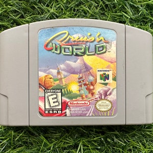 Cruis&#39;n World N64 Authentic Nintendo 64 Game Tested