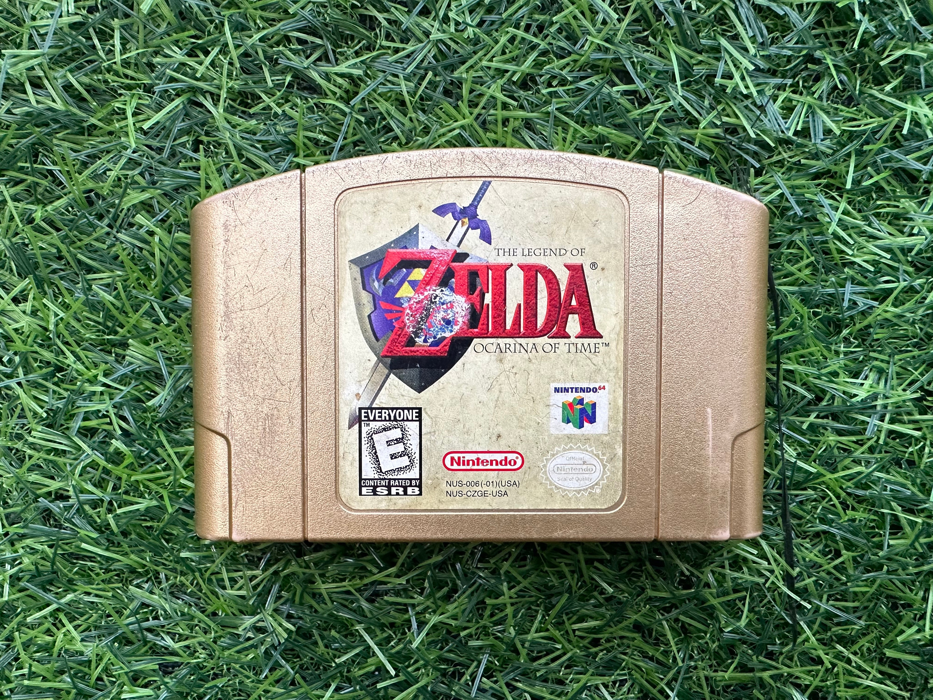 The Legend of Zelda Ocarina of Time NINTENDO 64 N64 Game Tested +  Authentic! OEM