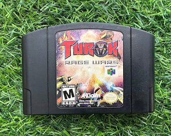 Turok Rage Wars N64 Authentic Nintendo 64 Game Tested