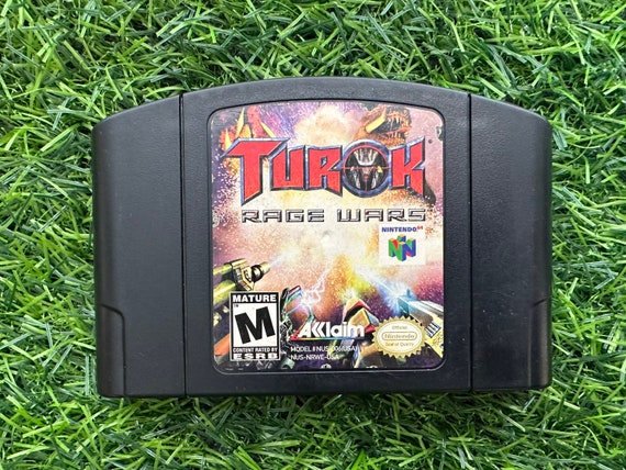 Turok Rage Wars N64 Authentic Nintendo 64 Game Tested - Etsy