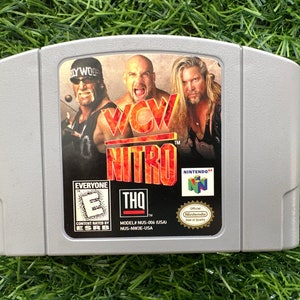 WCW Nitro N64 Authentic Nintendo 64 Game