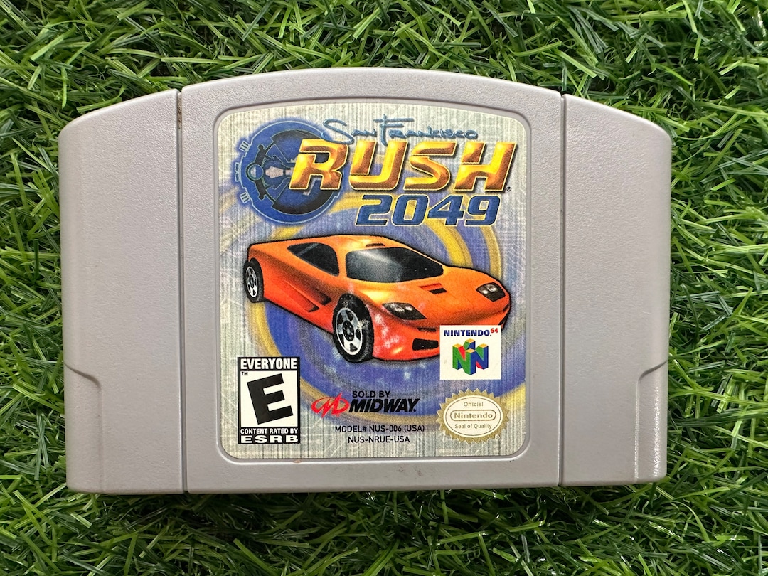 San Francisco Rush 2049 N64 Authentic Nintendo 64 Game Tested - Etsy