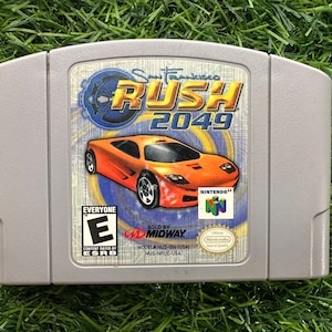 San Francisco Rush 2049 N64 Authentic Nintendo 64 Game Tested
