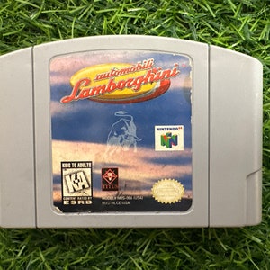 Automobili Lamborghini N64 Authentic Nintendo 64