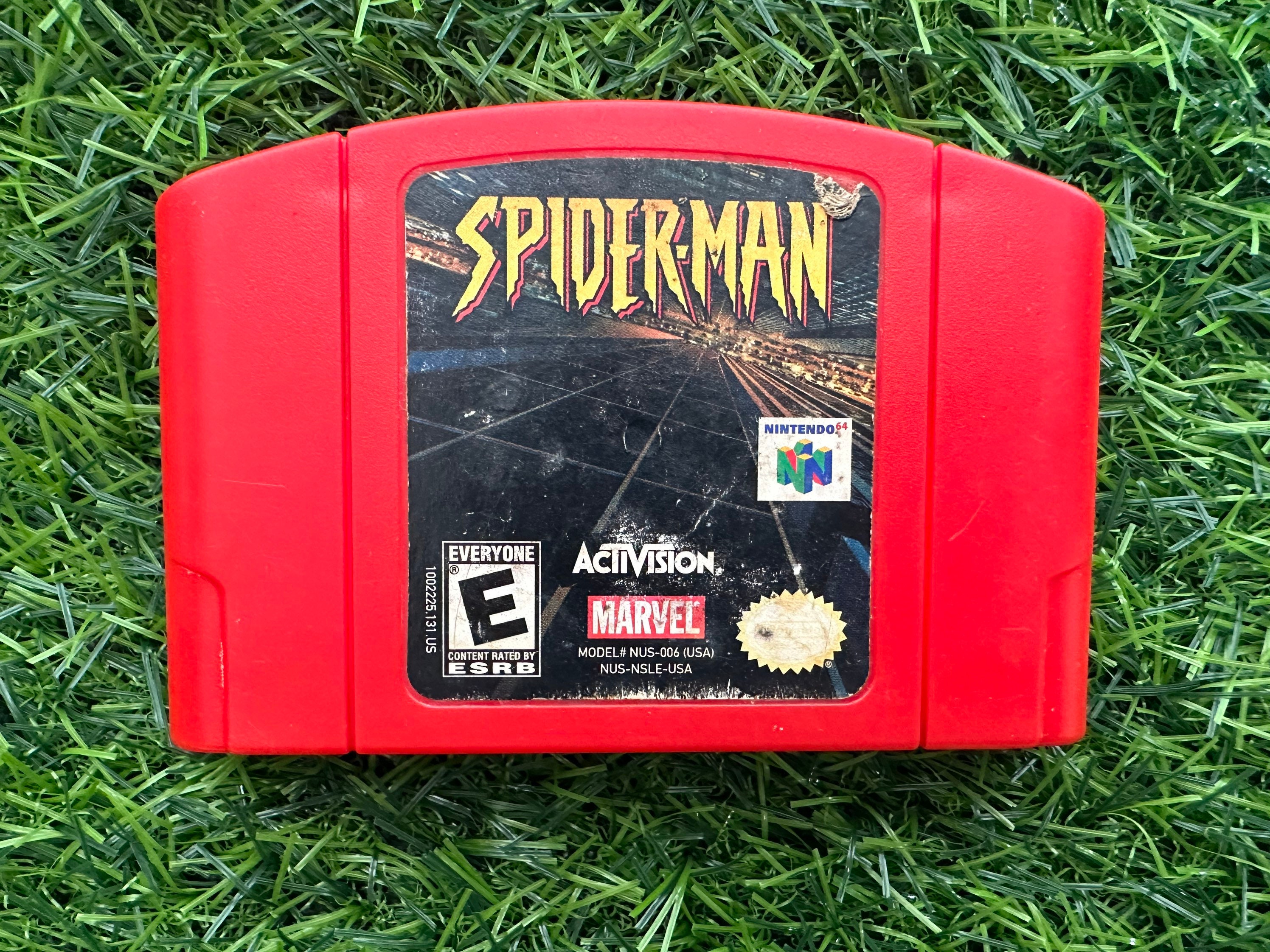 Spider Man N64 Authentic Nintendo 64 Game - Etsy
