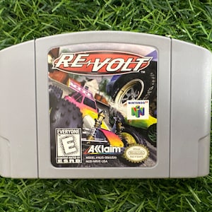 Re-volt N64 Nintendo 64 Authentic Game Tested