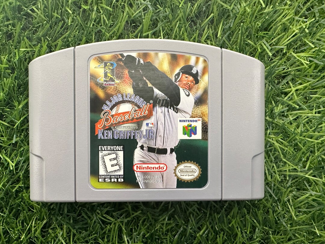 Major League Baseball Featuring Ken Griffey Jr N64 Authentic Nintendo