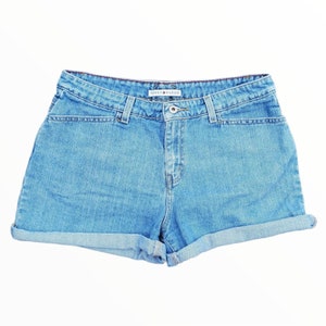 Y2K 2000s Tommy Hilfiger Mom Jean Shorts Size 10