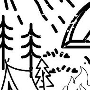 Camping Coloring Book