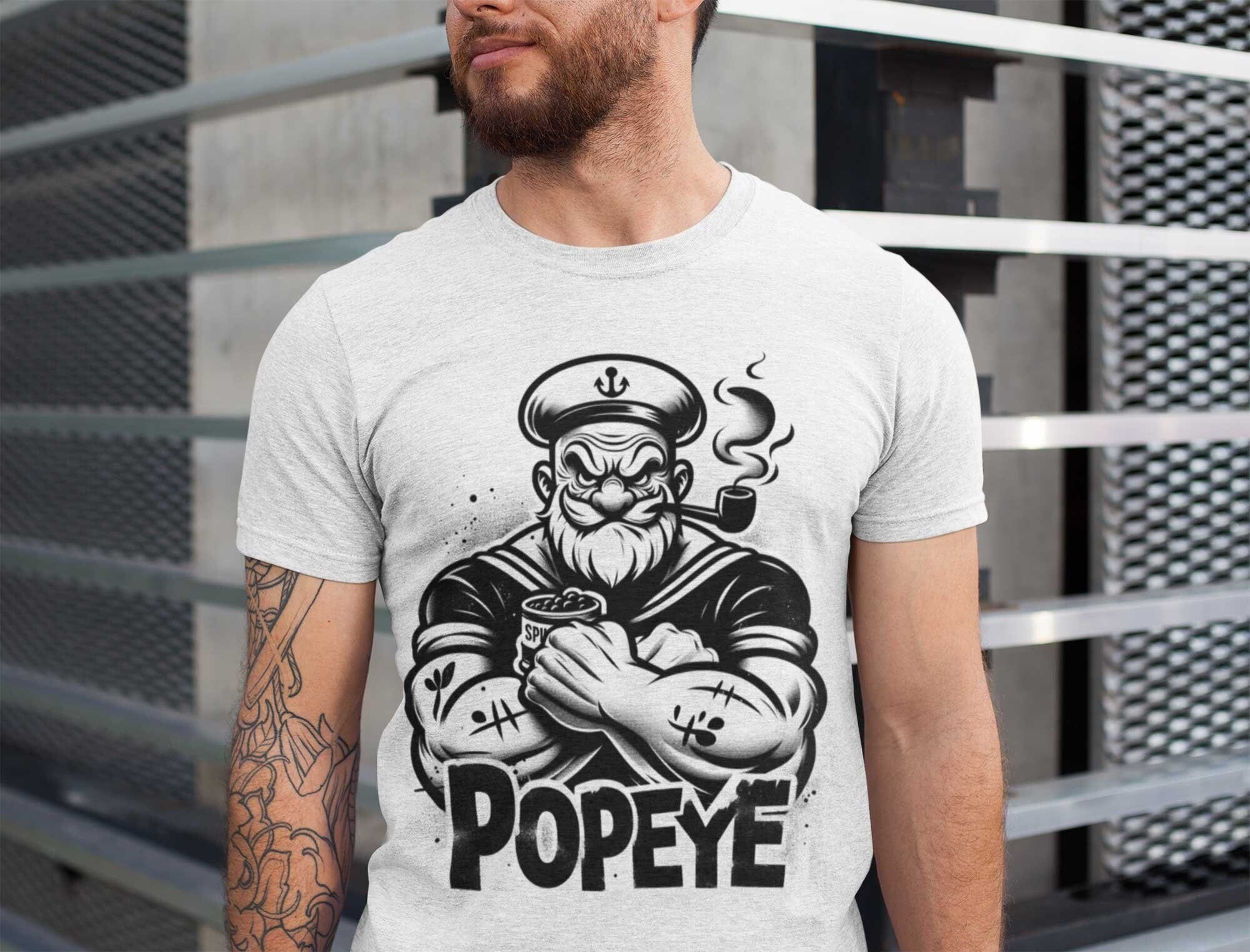 Popeye Tshirt Vintage Retro Claasic 70's 80's Memoribilia - Etsy