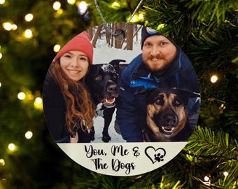 Décoration de Noël photo personnalisée