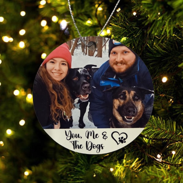 Custom Photo Christmas Ornament