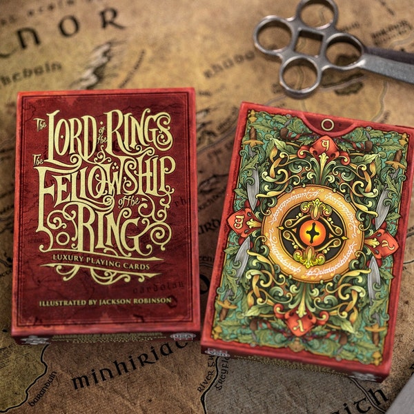 Fellowship of the Ring Playing Cards - LOTR - Lord of the Rings