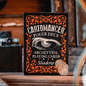 Cartes à jouer de l'ombre cartomancienne avec livret d'instructions de cartomancie