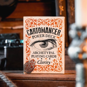 Cartomancer Playing Cards Clarity by Alain Benoit - With Cartomancy Booklet