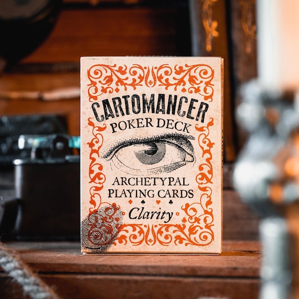 Cartomancer Playing Cards Clarity by Alain Benoit - With Cartomancy Booklet