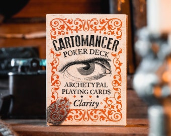 Cartomancer Playing Cards Clarity di Alain Benoit - Con libretto di cartomanzia