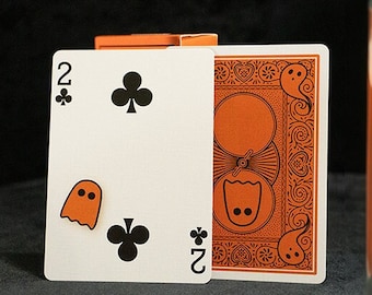 Boo Back Playing Cards - Halloween Ghost and Trick or Treat Goody Bag Ideas