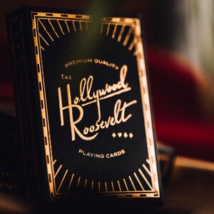 Cartes à jouer Hollywood Roosevelt