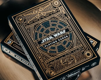 Star Wars playing cards by Theory11 - Gold Foil Special Edition - Collectable Custom Cards