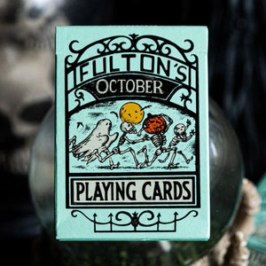 Halloween Playing Cards - UV Glow Fultons October Poker Cards