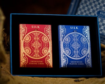 Silk Playing Cards Gift Box
