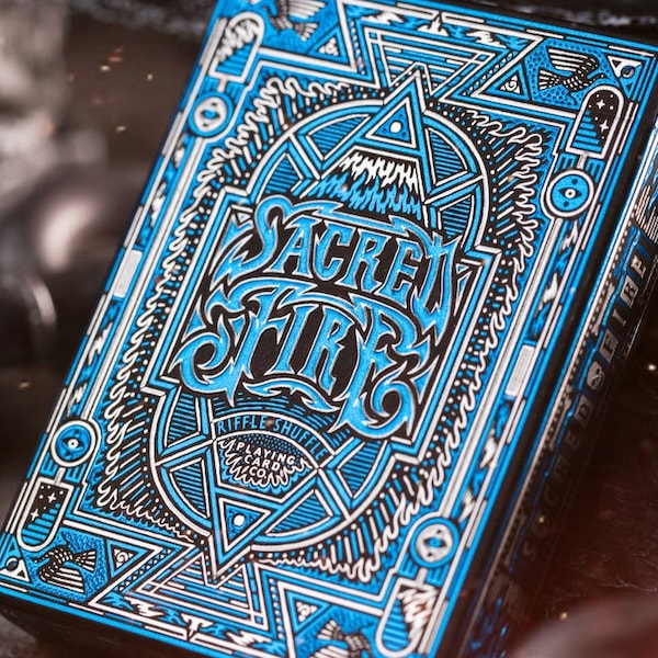 Sacred Fire Playing Cards - Luxury Poker Playing Cards