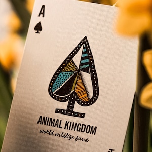 Animal Kingdom Playing Cards WWF World Wildlife Fund Charity Cards image 3