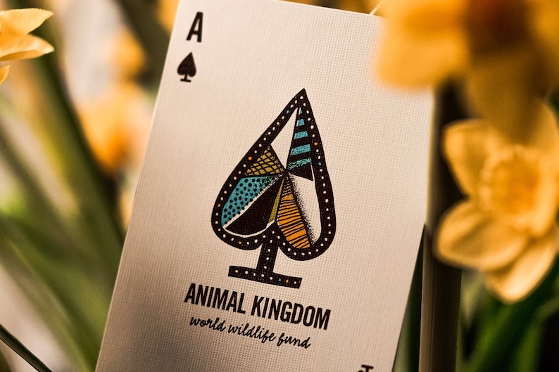 Animal Kingdom Playing Cards WWF World Wildlife Fund Charity Cards image 3