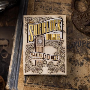 Sherlock Holmes Poker playing cards by King Wild Project
