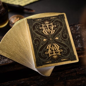 Limited Edition Luxury Playing Cards - Tale of the Tempest: Midnight