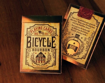 Bicycle Bourbon Spielkarten für Kartenspiele und Poker