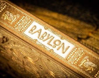Babylon Playing Cards - Luxury Foiled Deck of Playing Cards