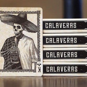 Halloween Theme Cards Calaveras Playing Cards