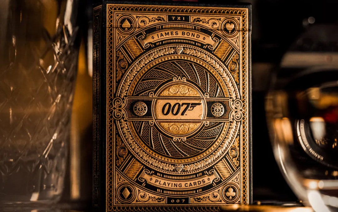 James Bond 007 Playing Cards Etsy