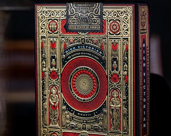 High Victorian Luxury Rare Playing Cards - Poker and collectable decks of cards Custom cards