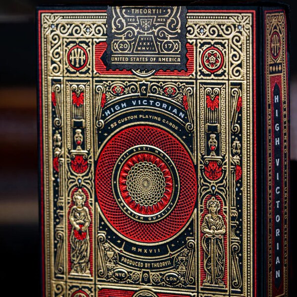 High Victorian Luxury Rare Playing Cards - Poker and collectable decks of cards Custom cards