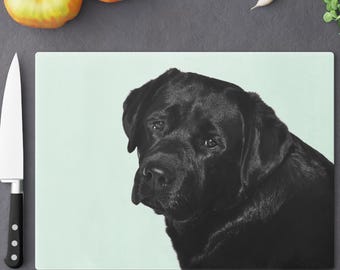 Labrador Retriever Schneidebrett, Black Lab Schneidebrett, Labrador Küche Dekor, Geschenk für Labrador Mama, Geschenk für Labrador Liebhaber