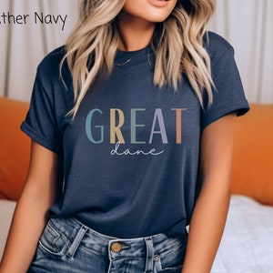 Great Dane Shirt, Gift For Great Dane Mom, Gift For Great Dane Lover, Great Dane Tee Shirt For Her, Great Dane T Shirt, Great Dane T-Shirt