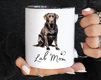 Chokladlabradorkaffemugg, chokladlabrador retrieverkopp, chokladlabradorpresent, 30 cl, labradormamma, chokladlabradormamma, chokladlabradorkaffemugg