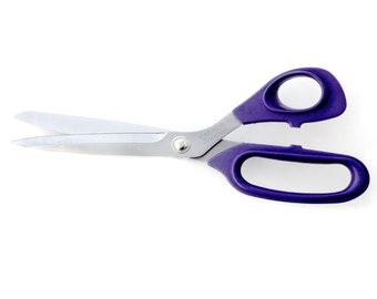 Professional Quality 9.5" Tailors Scissor – Soft Grip
