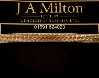 Plain Straight Braid approx. 13mm wide col Oatmeal