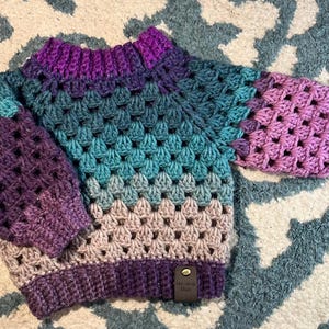 Baby Pullover 0-3 months READY TO SHIP