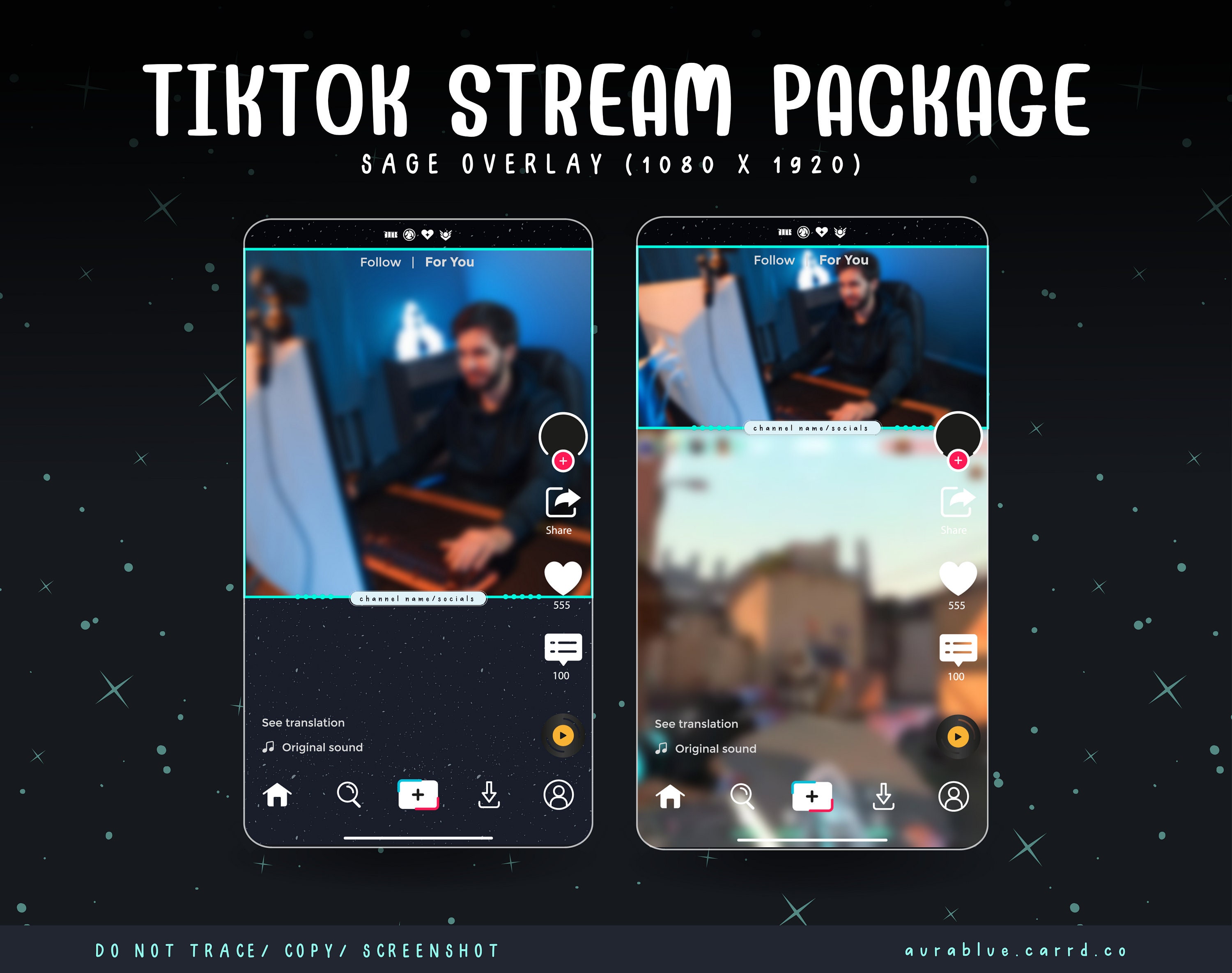 Tiktok overlays for your live stream!? Yes pls 😍 #streamer #streaming