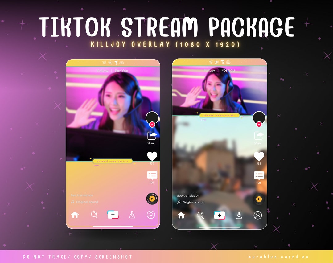 Killjoy Tiktok Streaming Overlays Stream Bundle Tiktoklive - Etsy