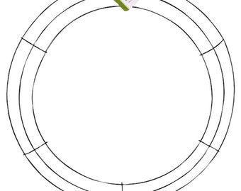 Metal Wreath Frame Etsy